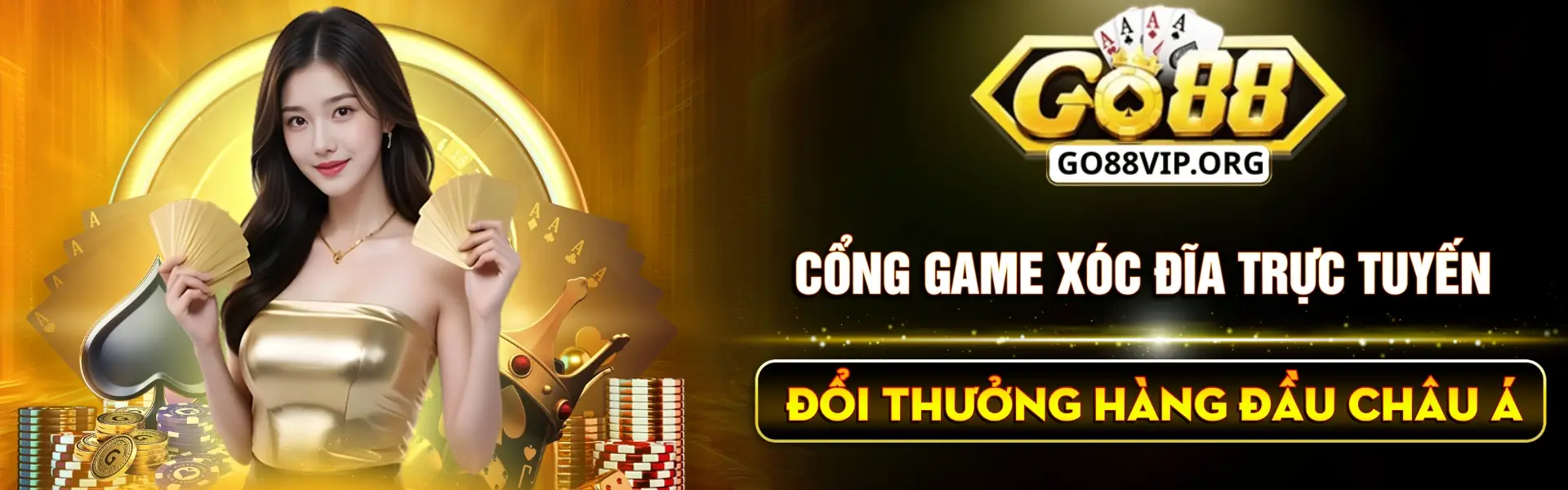 Cổng game xóc đĩa trực tuyến Go88