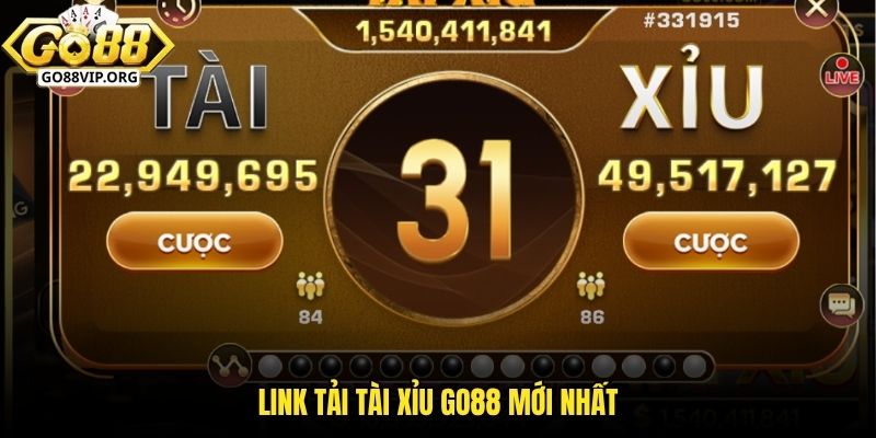 link tải tài xỉu go88